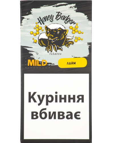 Табак для кальяна Honey Badger Mild Лайм 100 г
