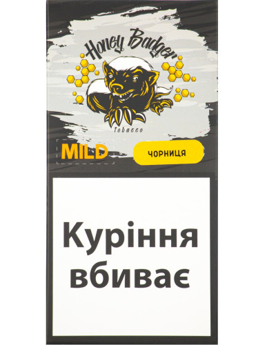 Табак для кальяна Honey Badger Mild Черника 100 г