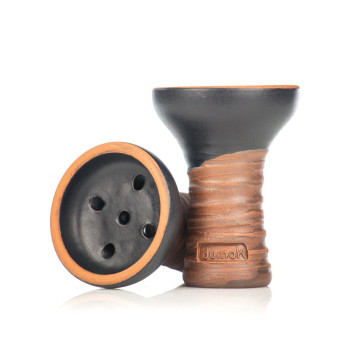 Чаша для кальяна Dumok Turka Glaze Black Matt
