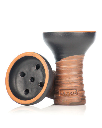 Чаша для кальяна Dumok Turka Glaze Black Matt