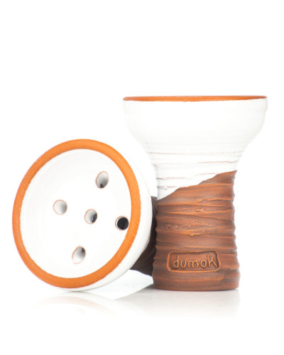 Чаша для кальяна Dumok Turka Glaze White