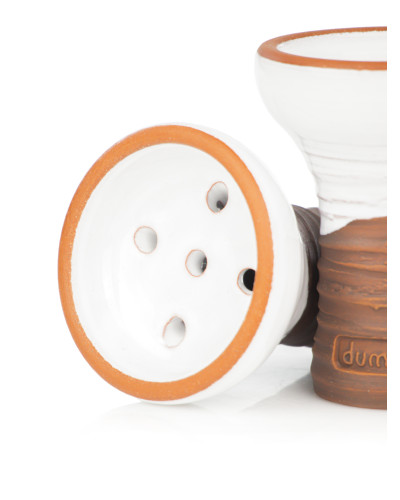 Чаша для кальяна Dumok Turka Glaze White - фото 2