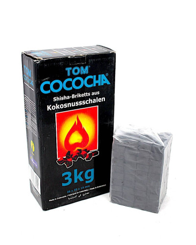 Кокосовый уголь для кальяна Tom Coco Blue, 1 кг - фото 2