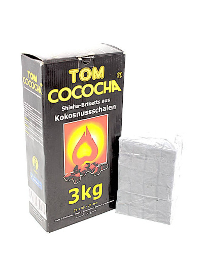 Кокосовый уголь для кальяна Tom Coco Yellow, 1 кг - фото 3