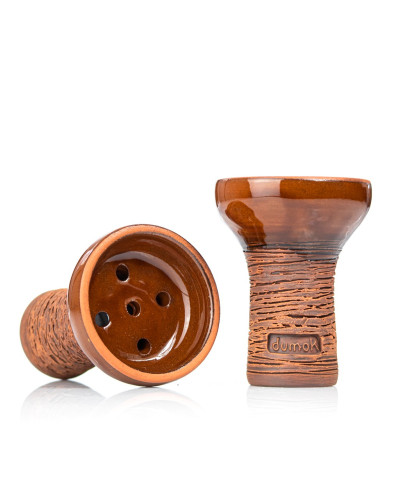 Чаша для кальяна Dumok Turka Glaze Pro Chocolate - фото 3
