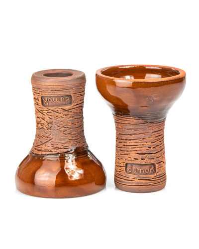 Чаша для кальяна Dumok Turka Glaze Pro Chocolate - фото 4