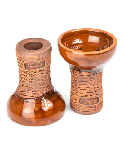 Чаша для кальяна Dumok Turka Glaze Pro Chocolate - фото 5
