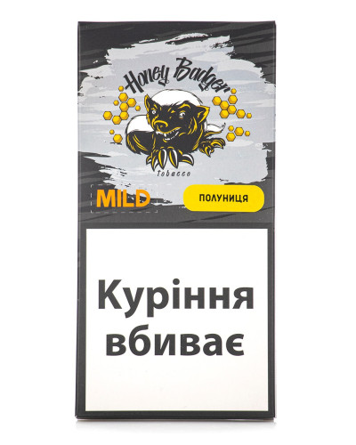 Табак для кальяна Honey Badger Mild Клубника 100 г