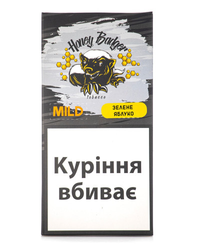 Табак для кальяна Honey Badger Mild Зеленое яблоко 100 г