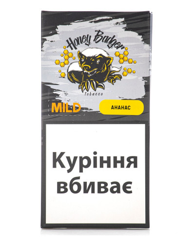 Табак для кальяна Honey Badger Mild Ананас 100 г