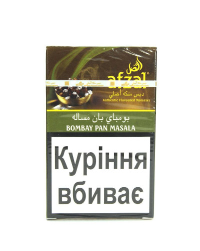 Табак для кальяна Afzal Bombay pan masala 50 г