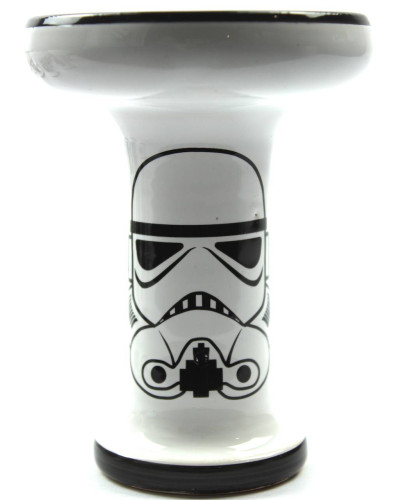 Чаша для кальяна Dumok Harmony Starwars Collection Stormtrooper - фото 2