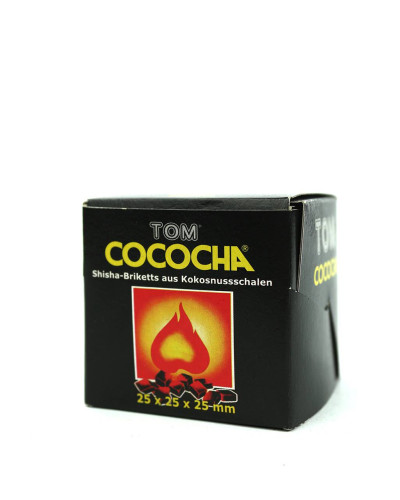 Кокосовый уголь для кальяна Tom Coco Yellow, 1 кг