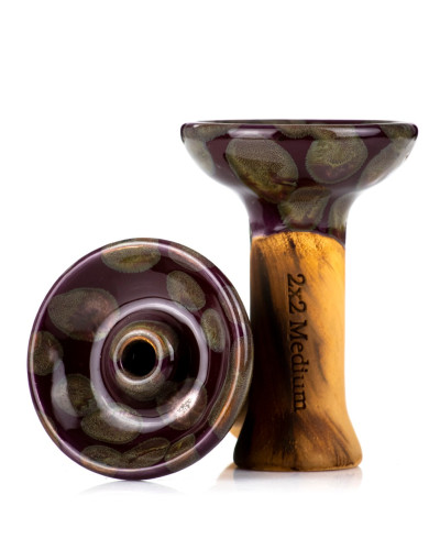 Чаша для кальяна 2x2 Medium Purple