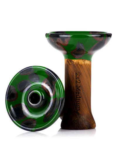 Чаша для кальяна 2x2 Medium Green