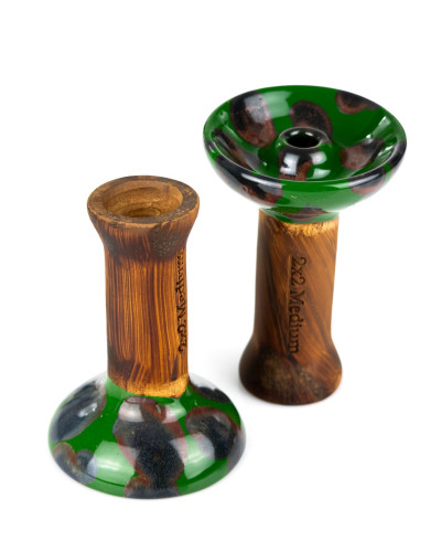 Чаша для кальяна 2x2 Medium Green - фото 5