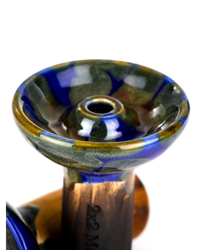 Чаша для кальяна 2x2 Medium Blue - фото 4