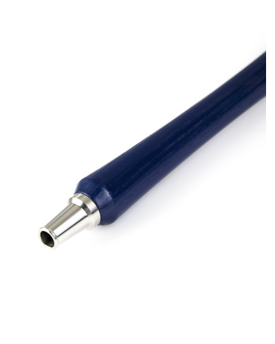Деревянный мундштук для кальяна Dumok Premium - Blue - фото 3