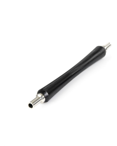 Деревянный мундштук для кальяна Dumok Premium - Black - фото 3