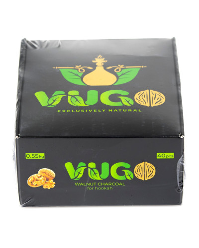 Ореховый уголь для кальяна Vugo, 0.55 кг - фото 5