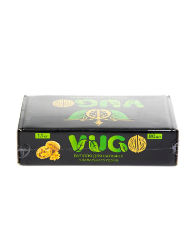 Ореховый уголь для кальяна Vugo, 1.1 кг - фото 4