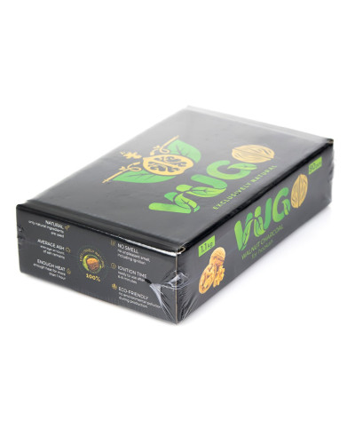 Ореховый уголь для кальяна Vugo, 1.1 кг - фото 5