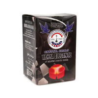 Кокосовый уголь для кальяна Yahya Elegance kaloud cube, 1 кг