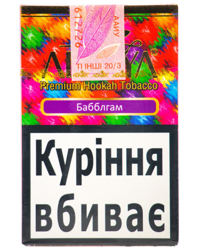 Табак для кальяна Adalya Bubblegum 50 г