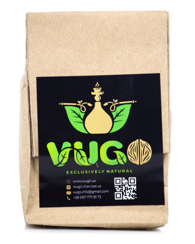 Ореховый уголь для кальяна Vugo, 9 кубиков