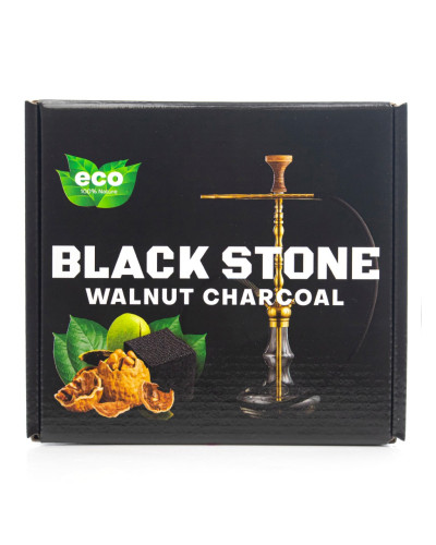 Ореховый уголь для кальяна Black Stone 1 кг