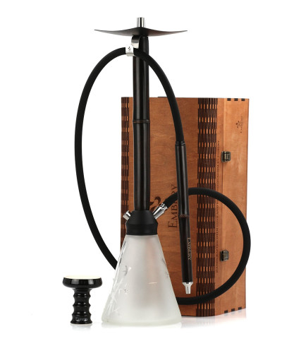 Кальян Embery Україна JS Hookah &ampampampampampampampampampampampampampampampampquotAtra Brunea&ampampampampampampampampampampampampampampampampquot Black - фото 2