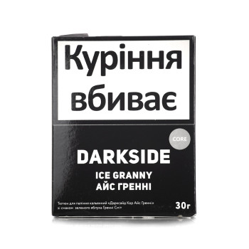 Табак для кальяна Darkside Core Ice granny 30 г.