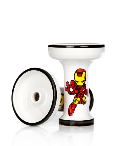 Чаша для кальяна Dumok Harmony Marvel Collection Iron Man