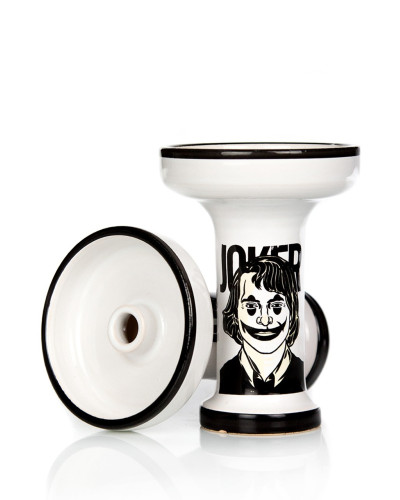 Чаша для кальяна Dumok Harmony DC Collection Joker White