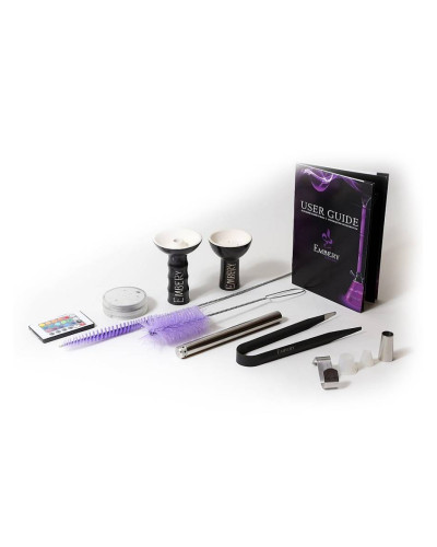 Кальян Embery Україна JS Hookah &ampampampampampampampampampampampampampampampampquotAtra Brunea&ampampampampampampampampampampampampampampampampquot Black - фото 40