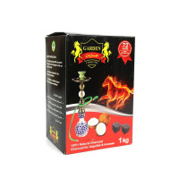 Кокосовый уголь для кальяна Garden 72, 1 кг