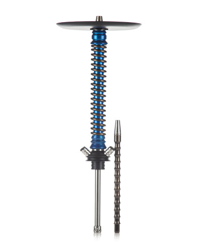 Кальян Mamay Customs Coilovers Голубой лак/Бронзовая пружина