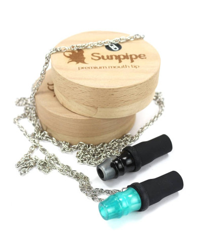 Персональный мундштук Sunpipe Premium Mini на цепочке - фото 2