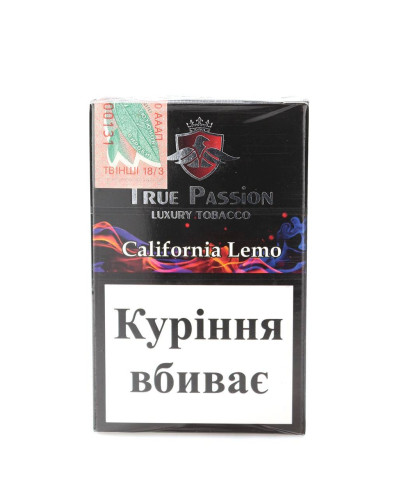 Табак для кальяна True Passion California lemo 50 г