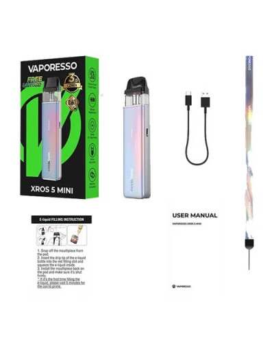 Стартовий набір POD Vaporesso XROS 5 mini 1500 мАг - фото 4