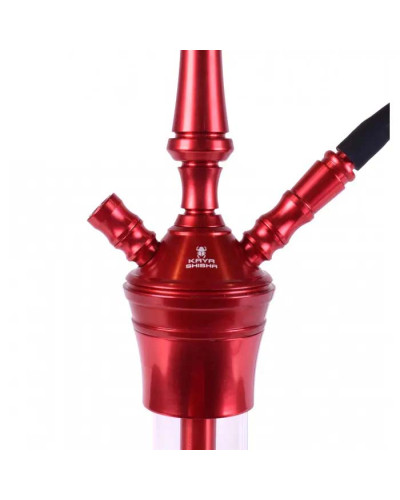 Кальян Kaya ELOX 630CE Clear Lance Cut Red 2S - фото 3