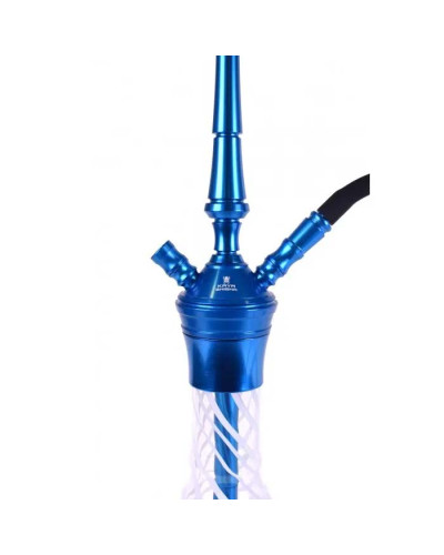 Кальян Kaya ELOX 630CE White Zebra Lance Cut Blue - фото 4