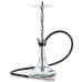 Кальян Sky Hookah Classic Silver с колбой Craft Clear 63 см - фото 1