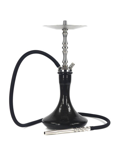 Кальян Sky Hookah Mini Silver з колбою Craft Black 51 см