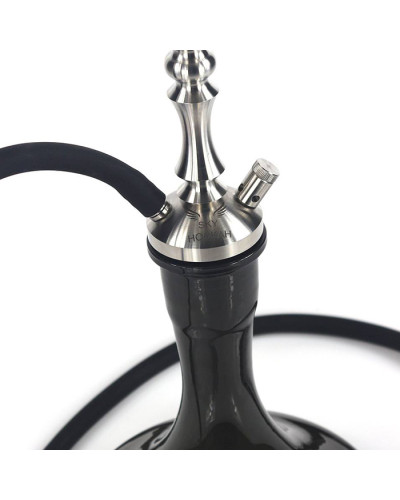 Кальян Sky Hookah Mini Silver з колбою Craft Black 51 см - фото 3