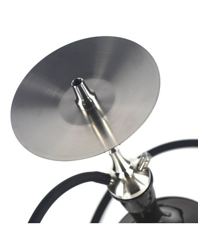 Кальян Sky Hookah Mini Silver з колбою Craft Black 51 см - фото 4
