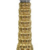 Кальян Sunrise Hookah Windskull Lite Gold 50 см - фото 2