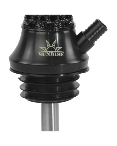 Кальян Sunrise Hookah Windskull Lite Black 50 см - фото 3