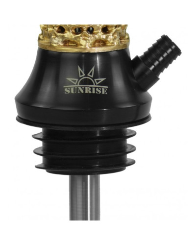 Кальян Sunrise Hookah Windskull Lite Gold 50 см - фото 3