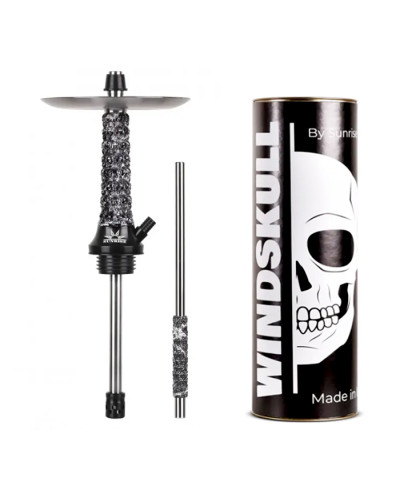 Шахта Sunrise Hookah Windskull ROCK Black 45 см